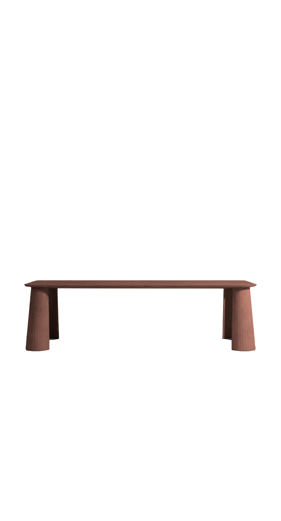 Fusto Dining Table - Rectangular shape - Forma&Cemento